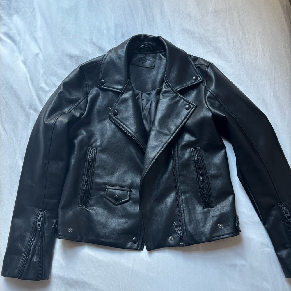 Blank NYC leather jacket size XS
